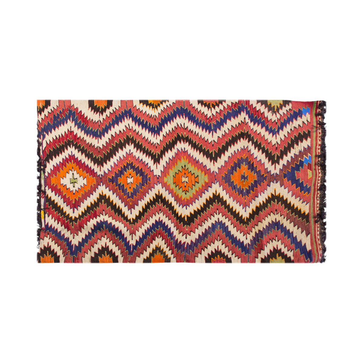 Vintage Turkish Rug, 3 x 4.7 ft Rug, 92 x 140 cm
