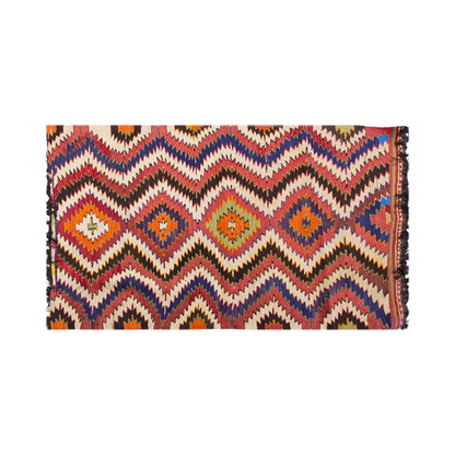 Vintage Turkish Rug, 3 x 4.7 ft Rug, 92 x 140 cm