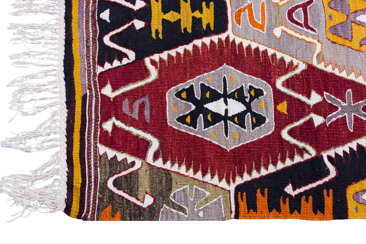 Vintage Turkish Rug, 3 x 4.9 ft Rug, 92 x 145 cm