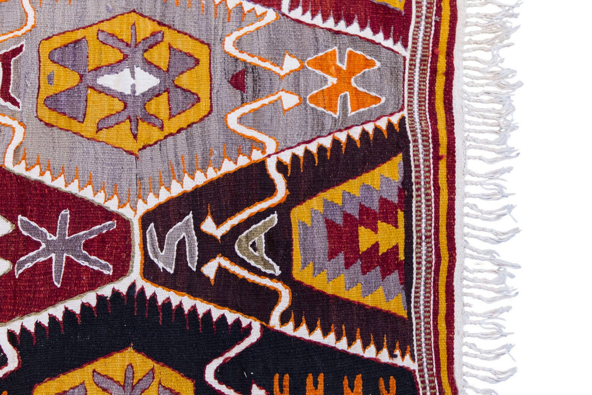 Vintage Turkish Rug, 3 x 4.9 ft Rug, 92 x 145 cm
