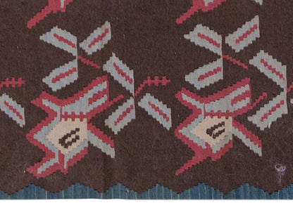 Vintage Turkish Rug, 4.1 x 2.11 ft, 125 x 91 cm