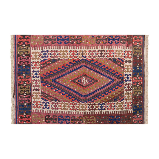Vintage Turkish Rug, 4.1 x 3 ft, 125 x 92 cm