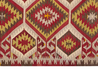 Vintage Turkish Rug, 4.1 x 6.2 ft Rug, 125 x 190 cm