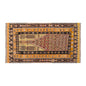Vintage Turkish Rug, 4.1 x 6.9 ft, 125 x 206 cm