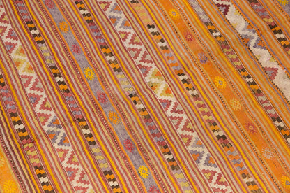 Vintage Turkish Rug, 4.10 x 8.2 ft, 149 x 250 cm