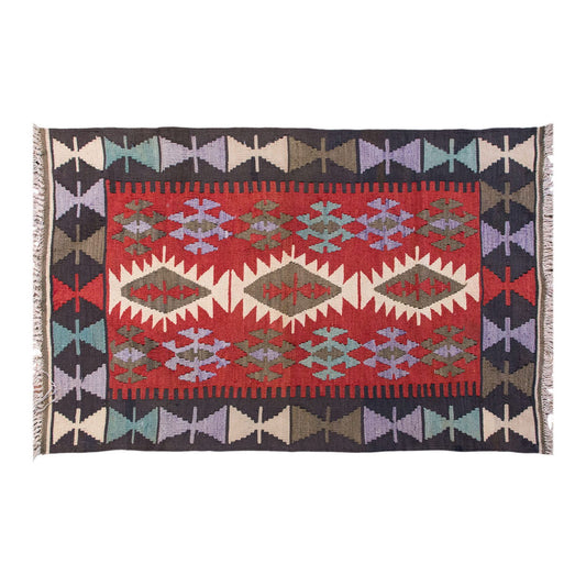 Vintage Turkish Rug, 4.11 x 2.10 ft, 152 x 87 cm