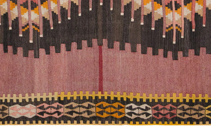 Vintage Turkish Rug, 4.11 x 6.5 ft Rug, 151 x 197 cm
