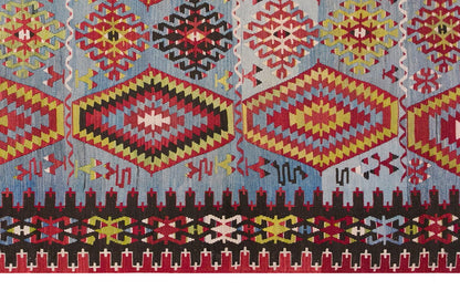 Vintage Turkish Rug, 4.11 x 7.6 ft, 150 x 231 cm