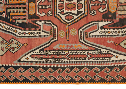 Vintage Turkish Rug, 4.11 x 8.6 ft, 150 x 260 cm