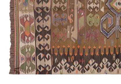 Vintage Turkish Rug, 4.2 x 5.9 ft Rug, Vintage Rug, 128 x 176 cm
