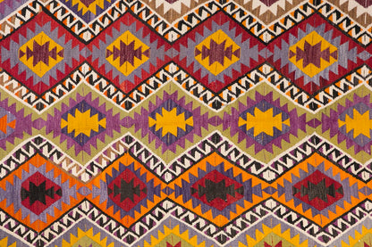 Vintage Turkish Rug, 4.2 x 6.11 ft Rug, 127 x 212 cm