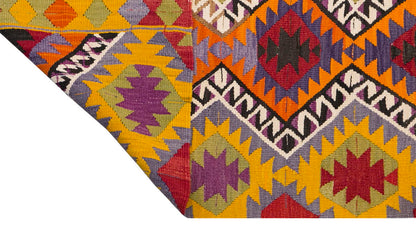 Vintage Turkish Rug, 4.2 x 6.11 ft Rug, 127 x 212 cm