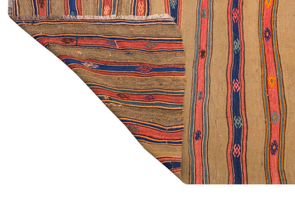 Vintage Turkish Rug, 4.2 x 7.10 ft Rug, 127 x 239 cm