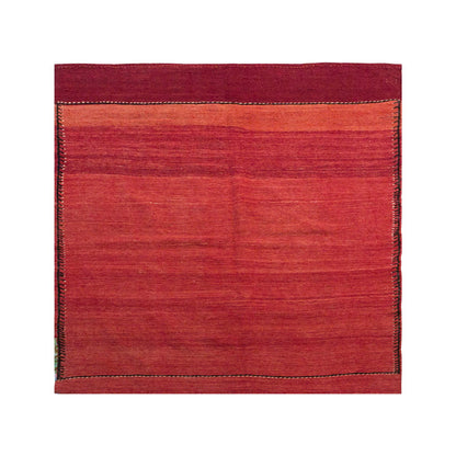 Vintage Turkish Rug, 4.3 x 4.6 ft Rug, 132 x 138 cm