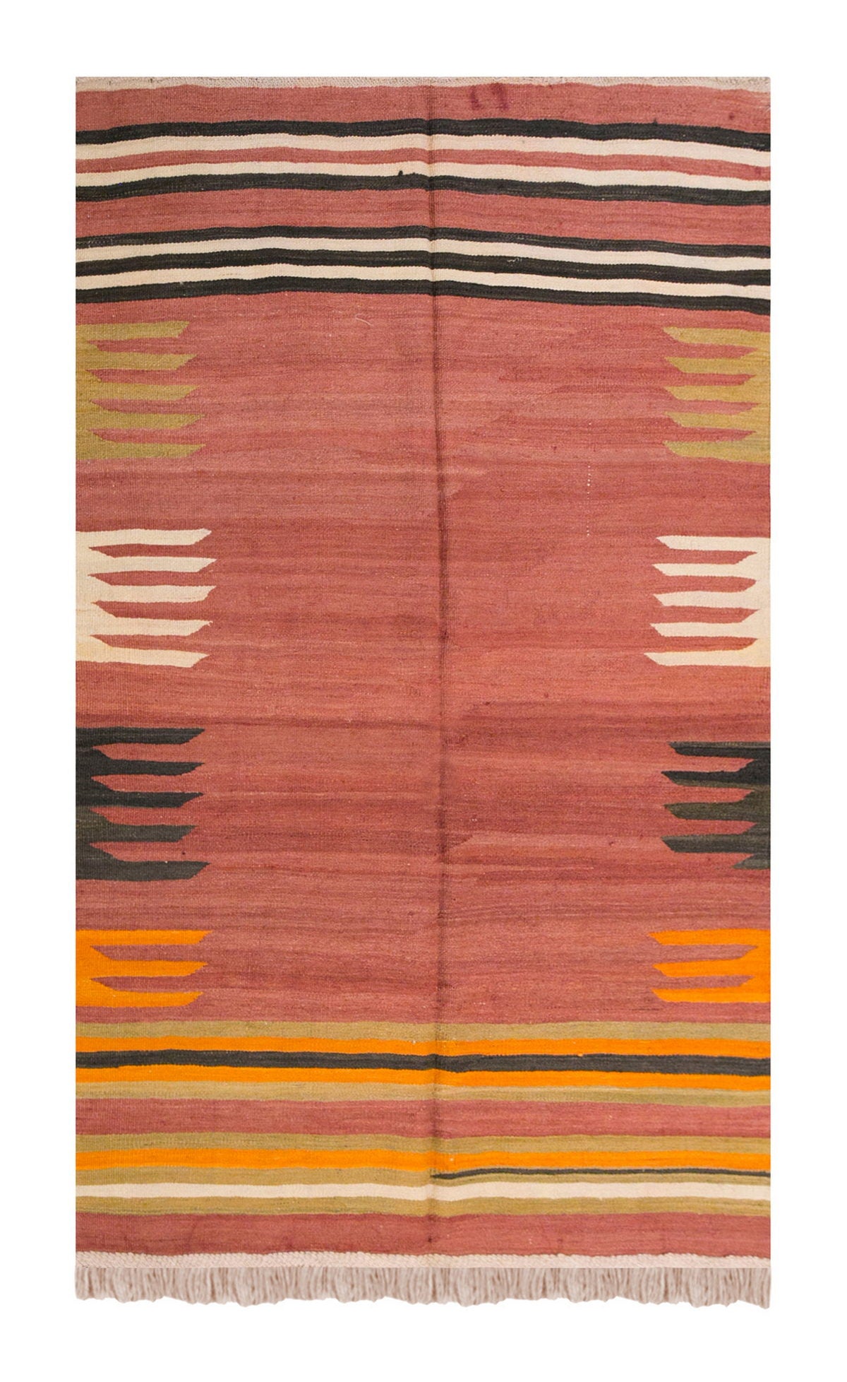 Vintage Turkish Rug, 4.3 x 6.4 ft Rug, 131 x 194 cm