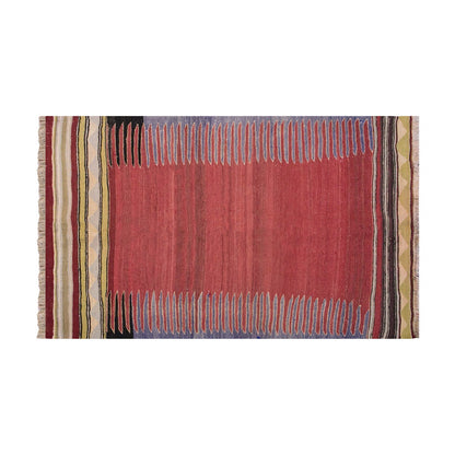 Vintage Turkish Rug, 4.3 x 7.4 ft Rug, 130 x 225 cm