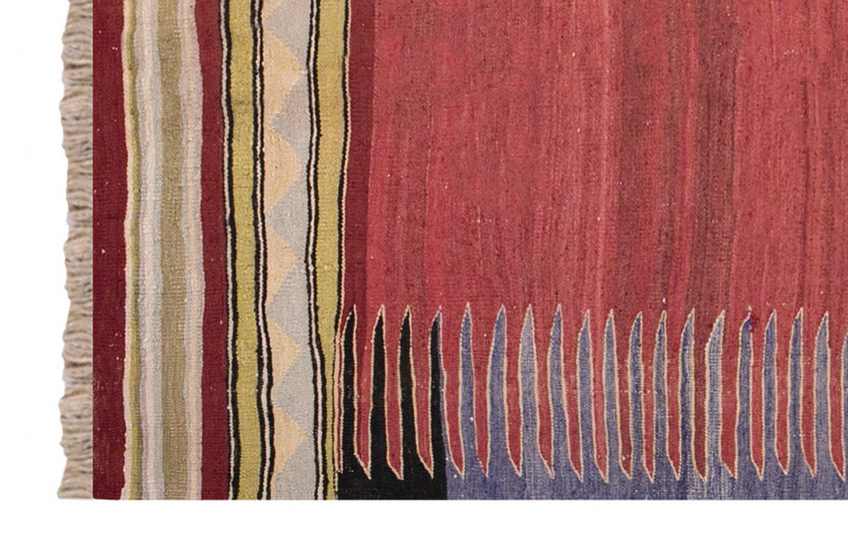 Vintage Turkish Rug, 4.3 x 7.4 ft Rug, 130 x 225 cm