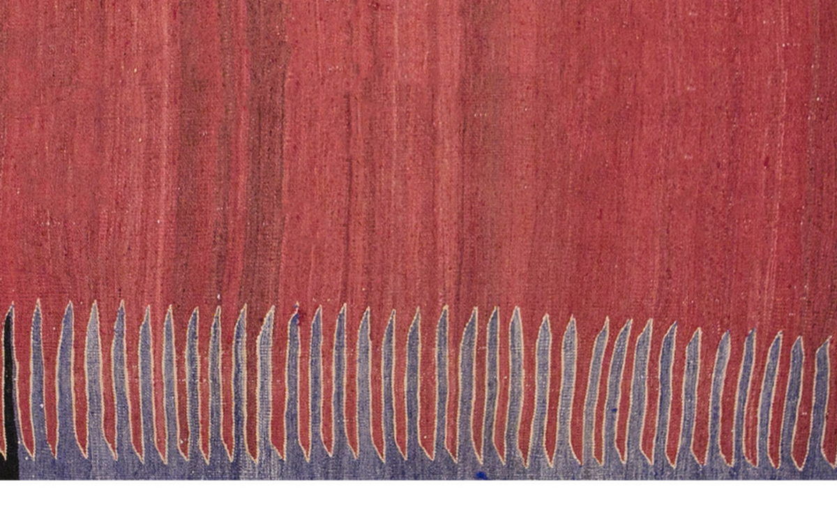 Vintage Turkish Rug, 4.3 x 7.4 ft Rug, 130 x 225 cm