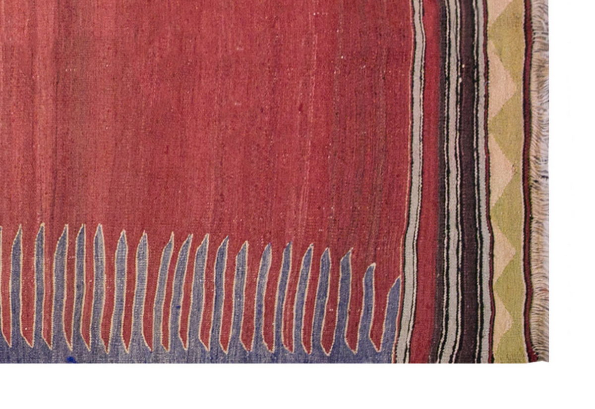 Vintage Turkish Rug, 4.3 x 7.4 ft Rug, 130 x 225 cm