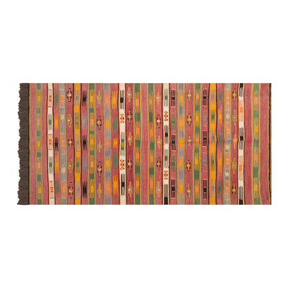 Vintage Turkish Rug, 4.3 x 8 ft, 132 x 244 cm