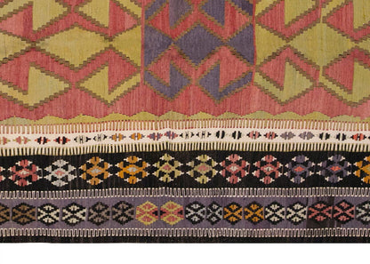 Vintage Turkish Rug, 4.4 x 5.10 ft Rug, 134 x 180 cm