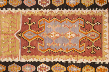 Vintage Turkish Rug, 4.4 x 6.3 ft, 134 x 193 cm