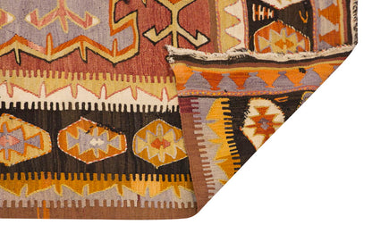 Vintage Turkish Rug, 4.4 x 6.3 ft, 134 x 193 cm