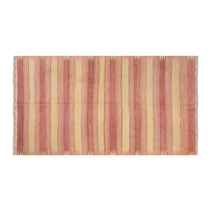 Vintage Turkish Rug, 4.4 x 7.6 ft Rug, 133 x 229 cm