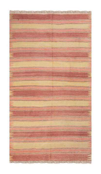 Vintage Turkish Rug, 4.4 x 7.6 ft Rug, 133 x 229 cm