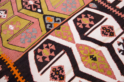 Vintage Turkish Rug, 4.5 x 2.5 ft, 136 x 76 cm