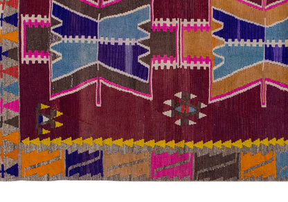 Vintage Turkish Rug, 4.5 x 3.1 ft, 135 x 96 cm