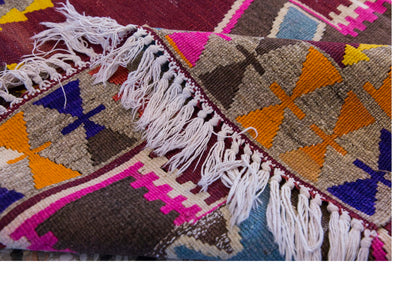 Vintage Turkish Rug, 4.5 x 3.1 ft, 135 x 96 cm