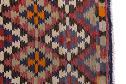 Vintage Turkish Rug, 4.5 x 3.1 ft Rug, 135 x 96 cm