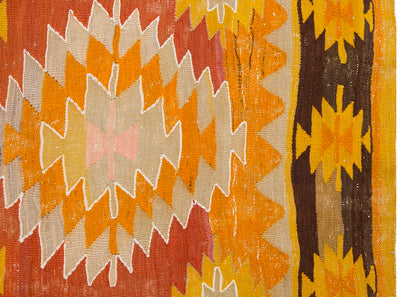 Vintage Turkish Rug, 4.6 x 3 ft Rug, 138 x 93 cm