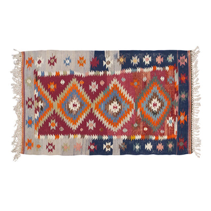 Vintage Turkish Rug, 4.6 x 8.7 ft, 138 x 262 cm