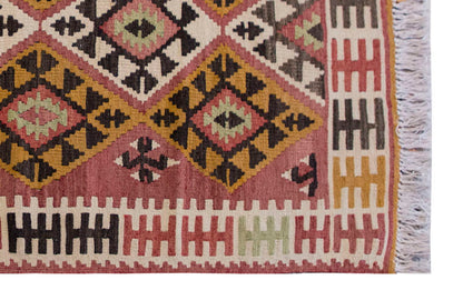 Vintage Turkish Rug, 4.7 x 2.11 ft Rug, 142 x 91 cm