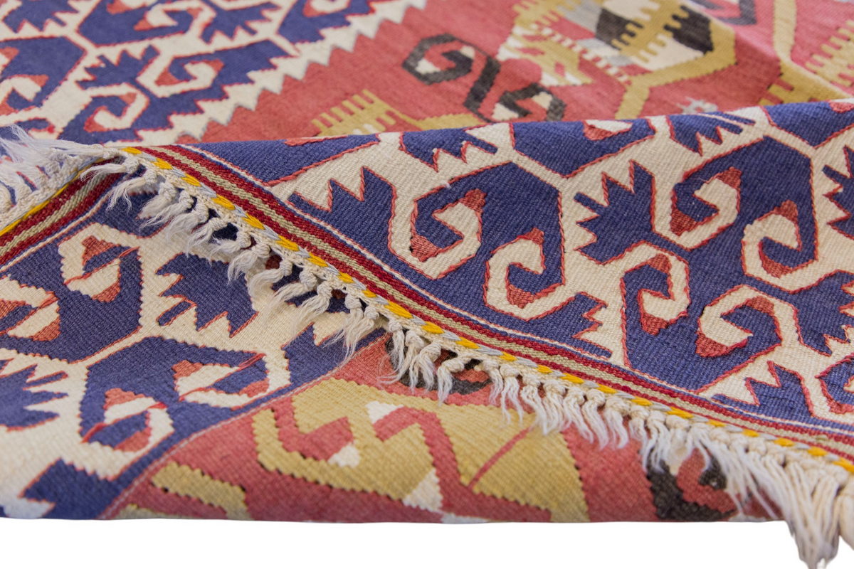 Vintage Turkish Rug, 4.7 x 3.6 ft, 142 x 107 cm
