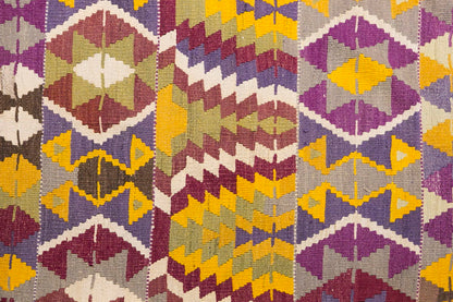 Vintage Turkish Rug, 4.7 x 4.5 ft Rug, 140 x 135 cm