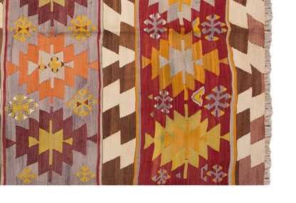 Vintage Turkish Rug, 4.7 x 6.3 ft Rug, 141 x 192 cm