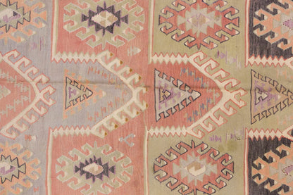 Vintage Turkish Rug, 4.7 x 6.9 ft Rug, 140 x 207 cm