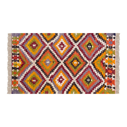 Vintage Turkish Rug, 4.7 x 7.4 ft, 140 x 225 cm