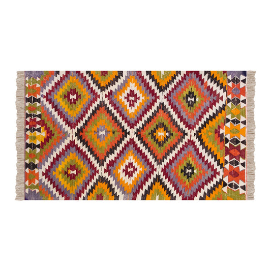Vintage Turkish Rug, 4.7 x 7.4 ft, 140 x 225 cm