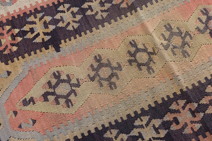 Vintage Turkish Rug, 4.8 x 3 ft, 143 x 93 cm
