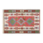 Vintage Turkish Rug, 4.9 x 6.4 ft Rug, 145 x 195 cm