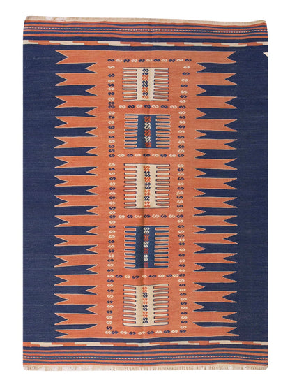 Vintage Turkish Rug, 4 x 5.11 ft Rug, 123 x 181 cm