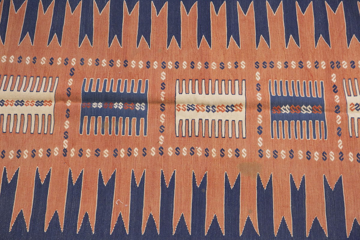 Vintage Turkish Rug, 4 x 5.11 ft Rug, 123 x 181 cm