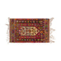 Vintage Turkish Rug, 4 x 5.3 ft, 122 x 162 cm