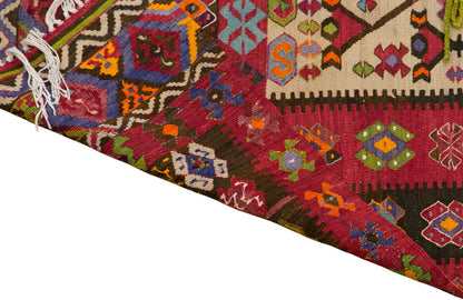 Vintage Turkish Rug, 4 x 5.3 ft, 122 x 162 cm
