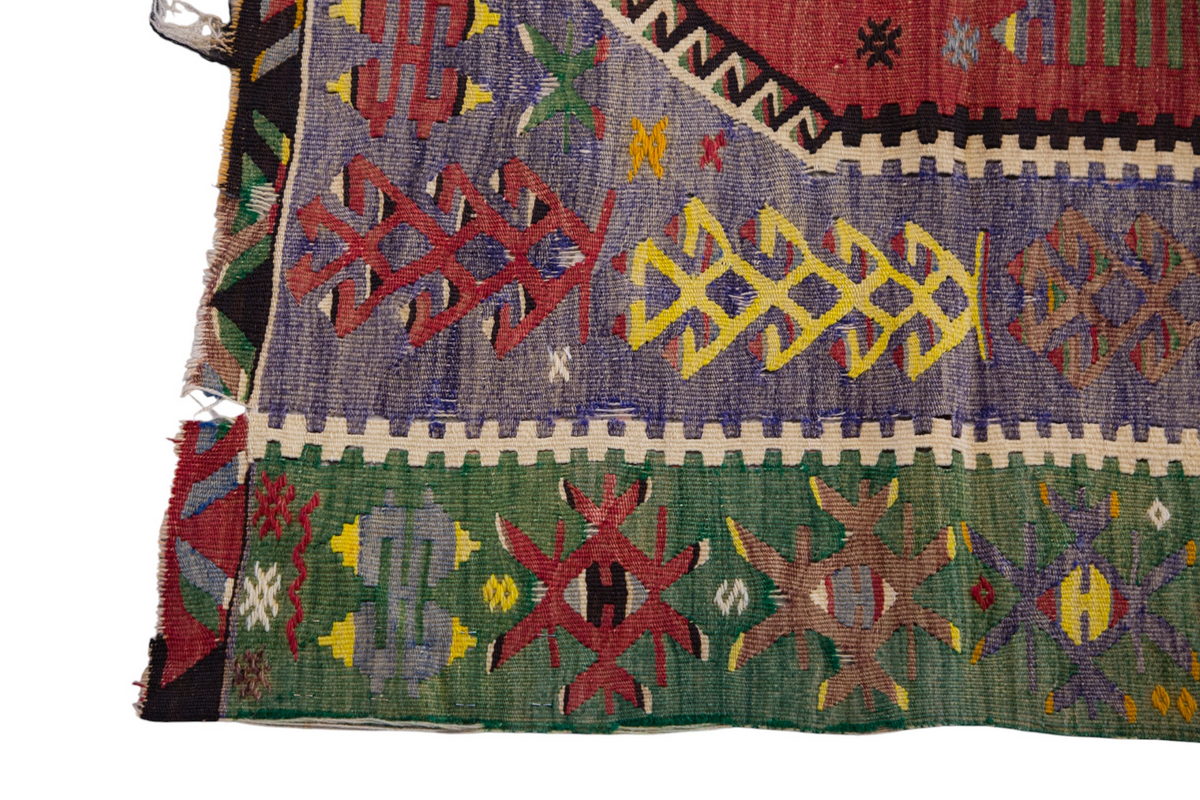 Vintage Turkish Rug, 4 x 5.6 ft Rug, 124 x 168 cm