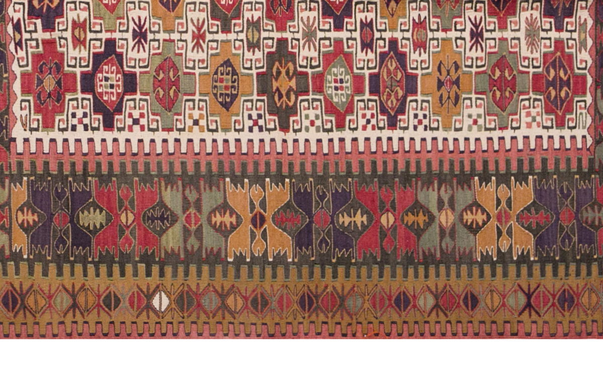 Vintage Turkish Rug, 4 x 6 ft Rug, 124 x 184 cm